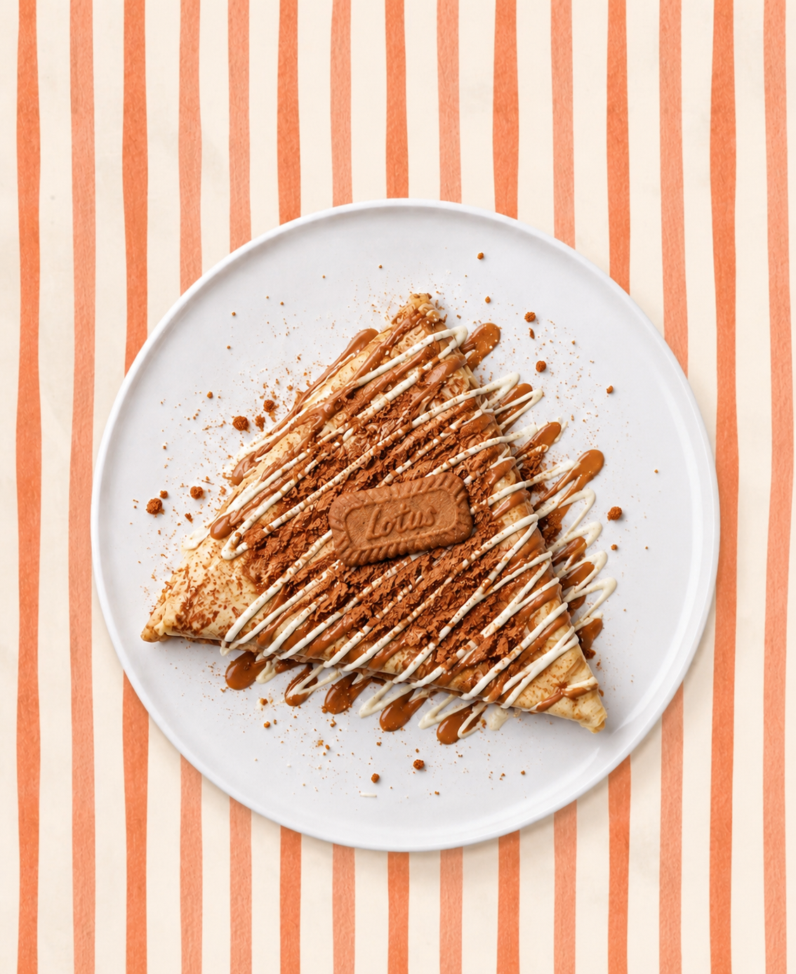 Crêpe Lotus Biscoff